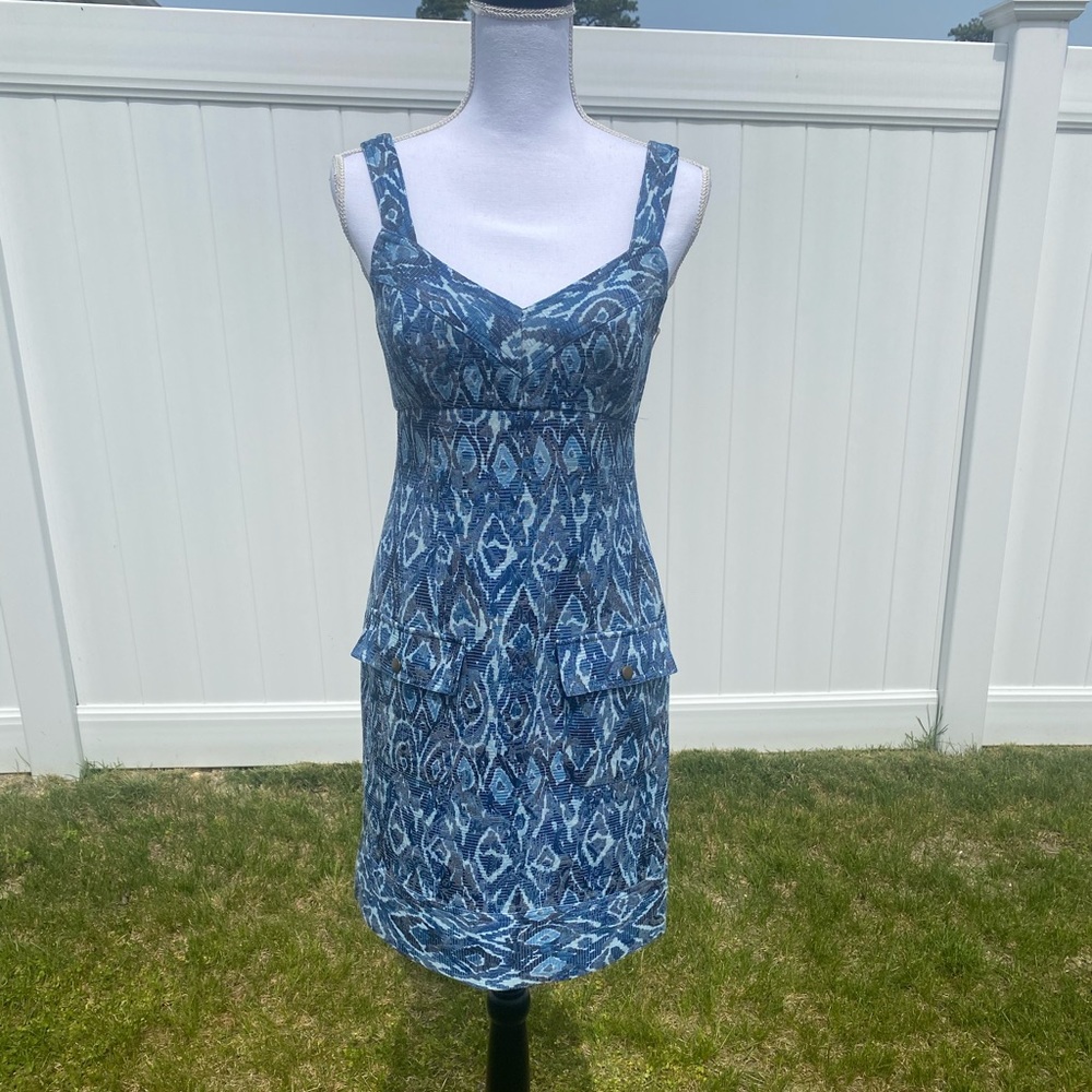 Beautiful blue Maggy L dress size 6